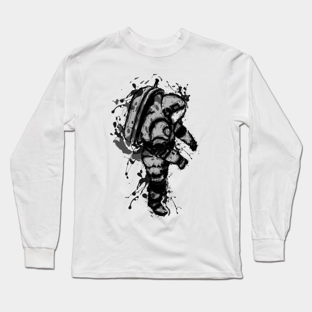 Astronauts Long Sleeve T-Shirt by gblackid